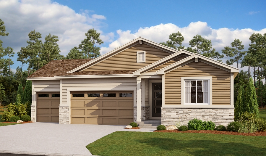 Arlington floor plan at The Aurora Highlands | Richmond American Homes