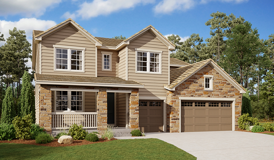 Dillon II floor plan at Independence Richmond American Homes