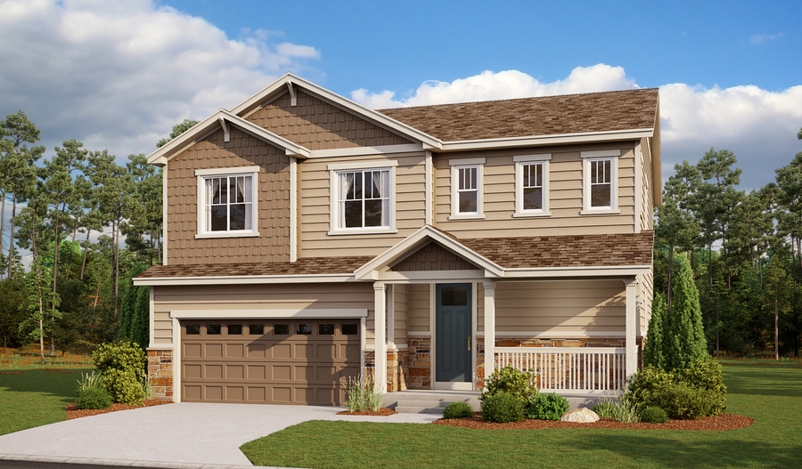 Bedford floor plan at Harmony | Richmond American Homes