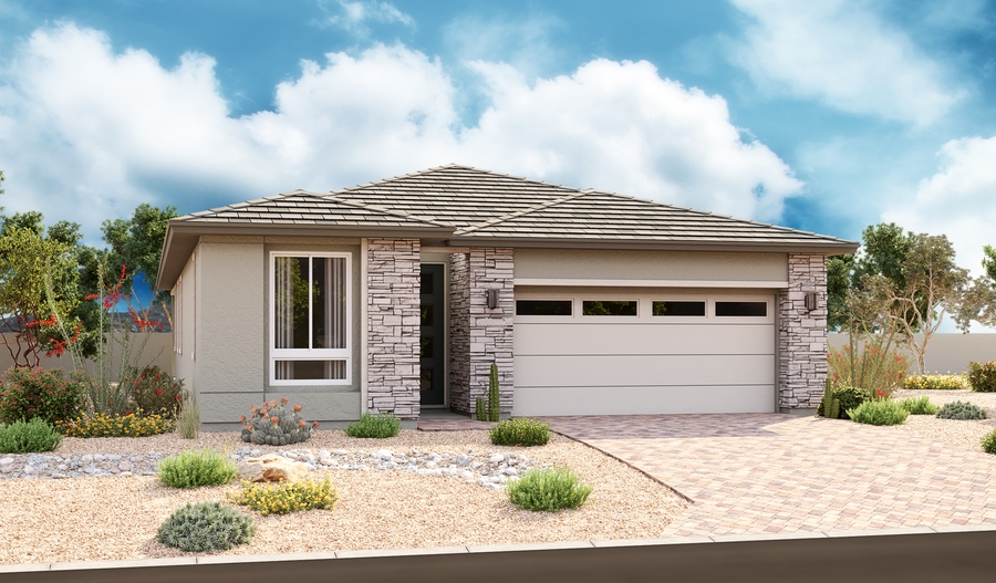 Sunstone floor plan at Seasons at Desert Garden | Richmond American Homes