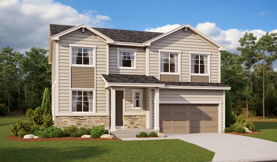 Twain floor plan at Bradley Ranch | Richmond American Homes