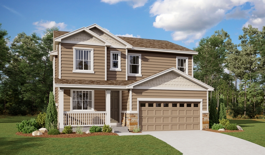 Lapis floor plan at Settler's Crossing | Richmond American Homes