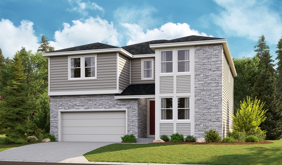 Coronado floor plan at Tehaleh | Richmond American Homes