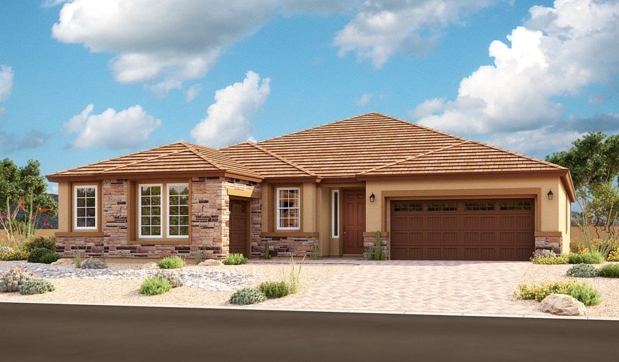 Julia floor plan at The Preserve at Canyon Trails | Richmond American Homes