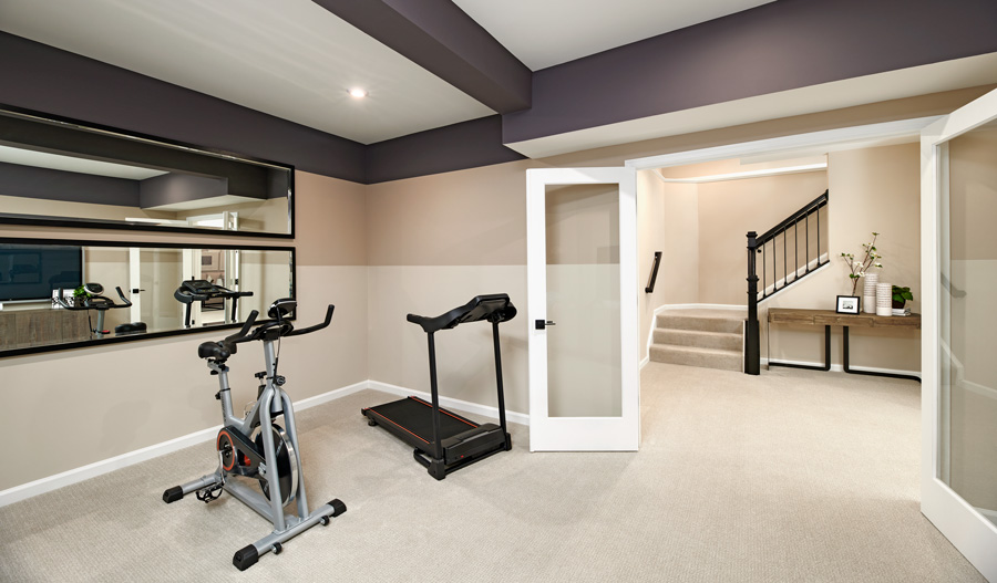 Fitness room of the Presley plan