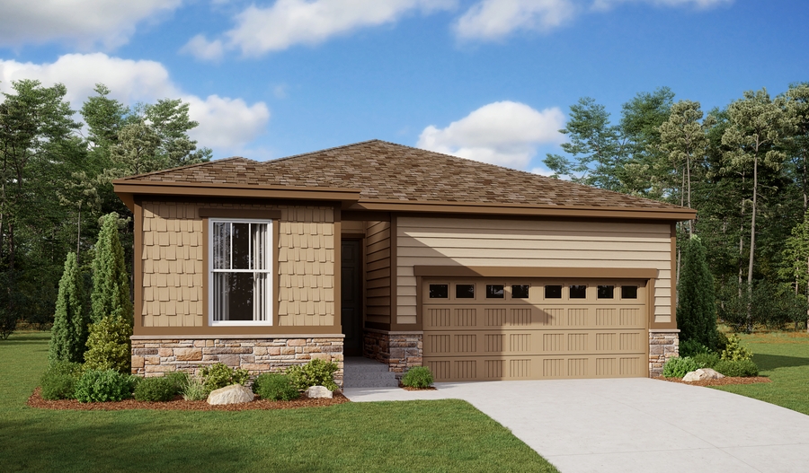 Jasper floor plan at Settler's Crossing | Richmond American Homes