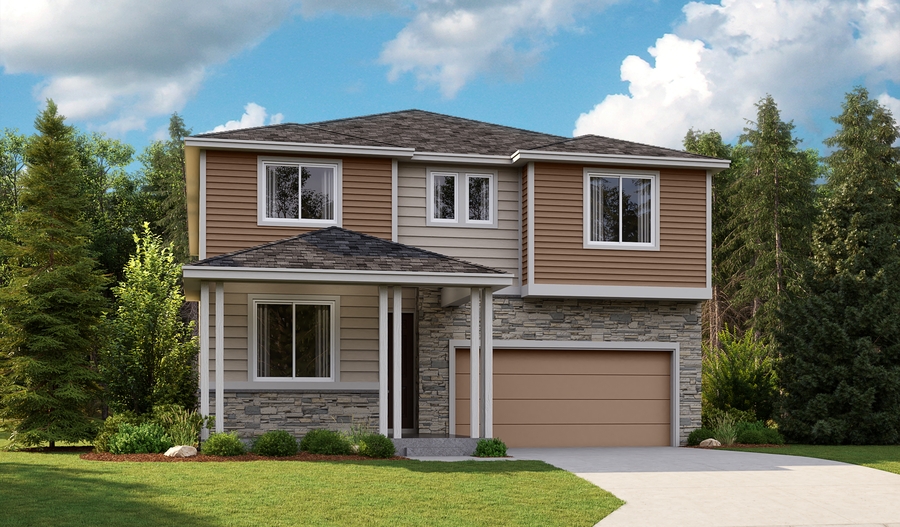 Bradford floor plan at McCormick Trails | Richmond American Homes