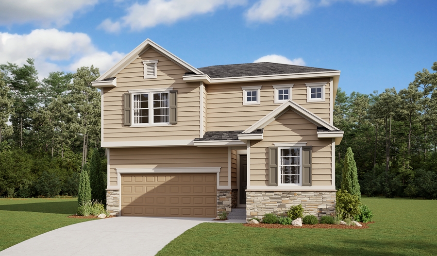 Moonstone floor plan at Banning Lewis Ranch | Richmond American Homes