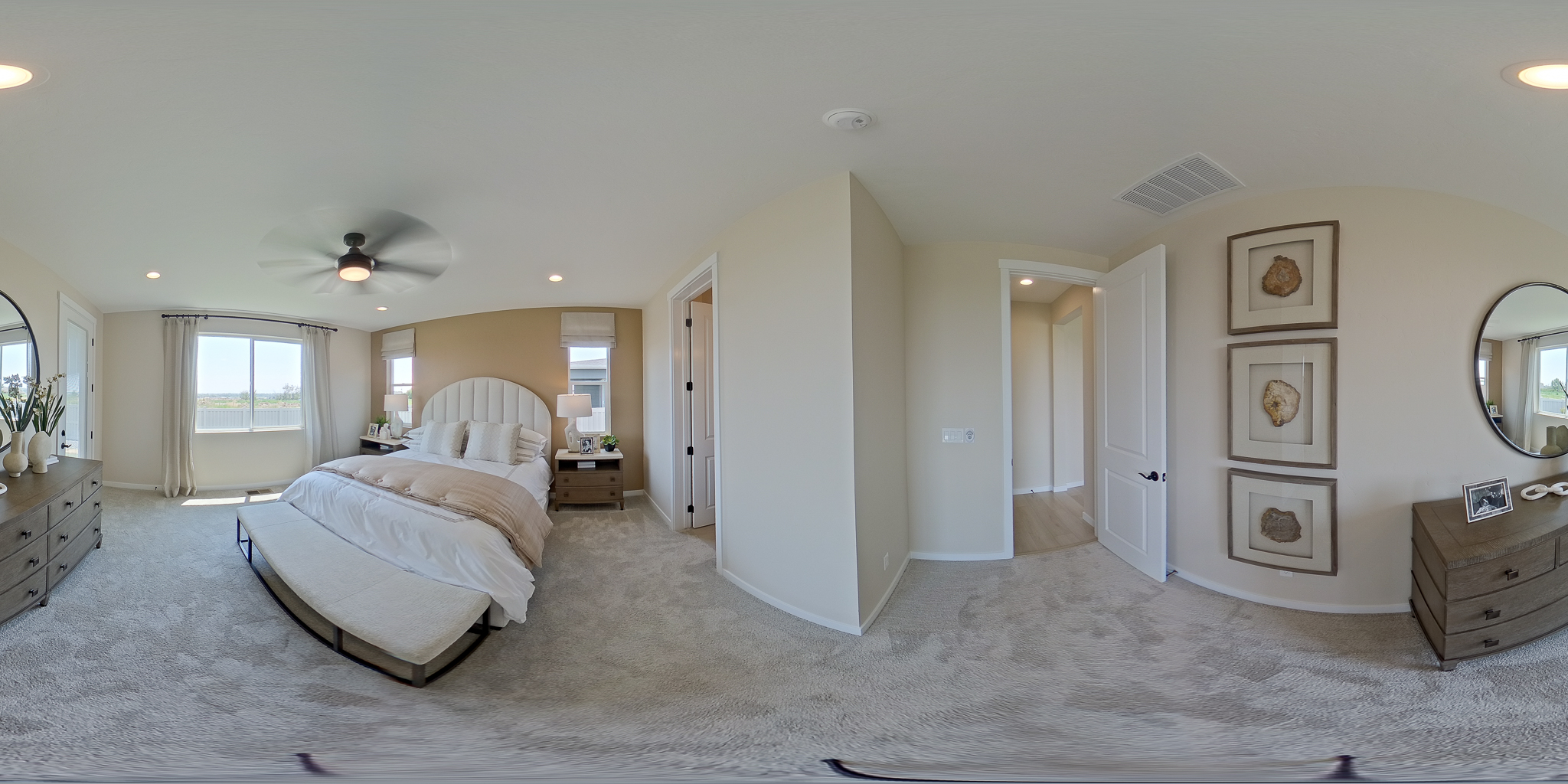 Bedroom of the Stonehaven floor plan