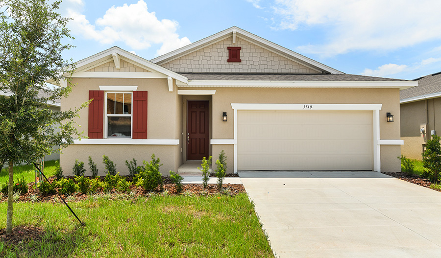 Exterior of the Ruby floor plan