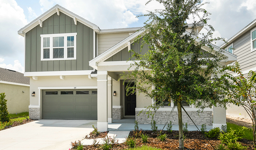 Exterior of the Moonstone floor plan