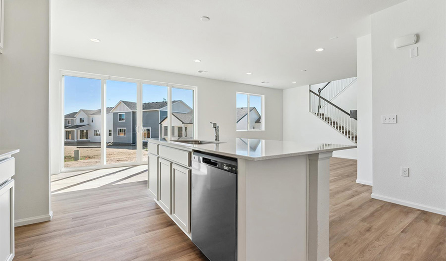 Kitchen of the Citrine floor plan