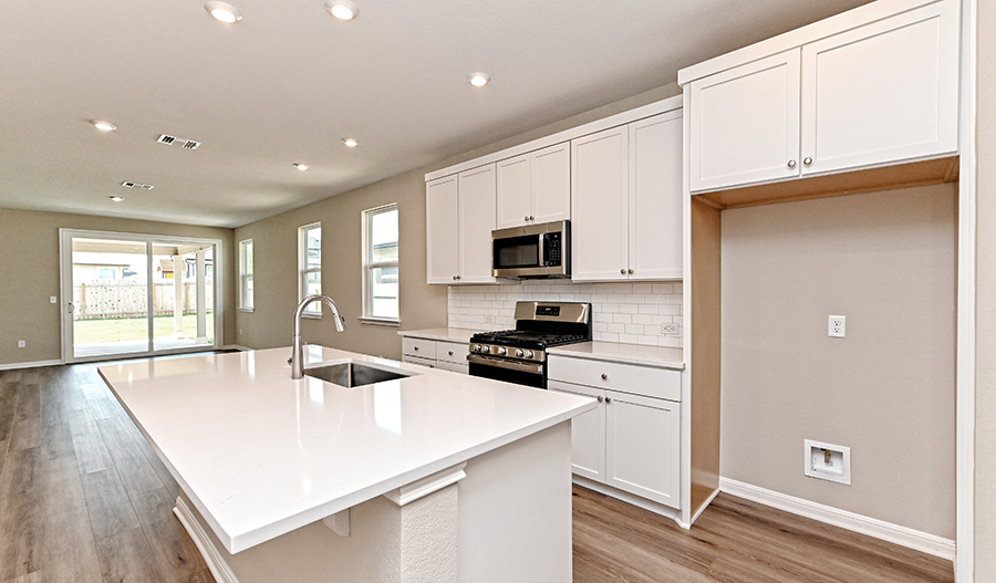 Kitchen of the Sunstone floor plan