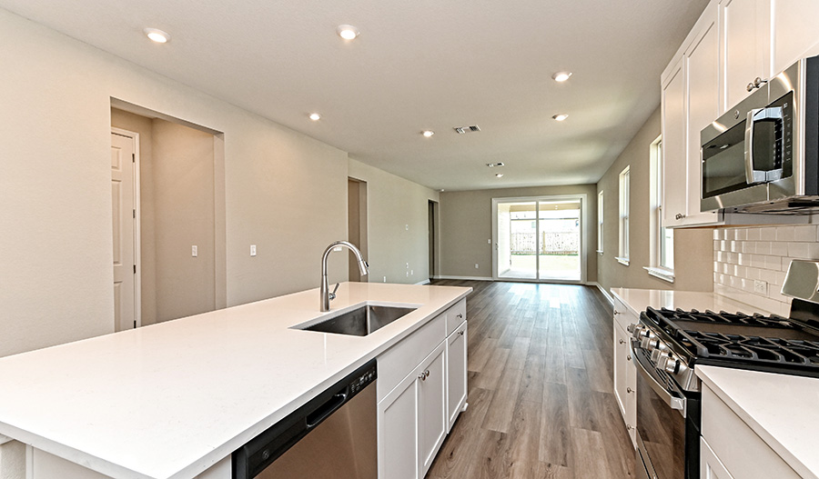 Kitchen of the Sunstone floor plan