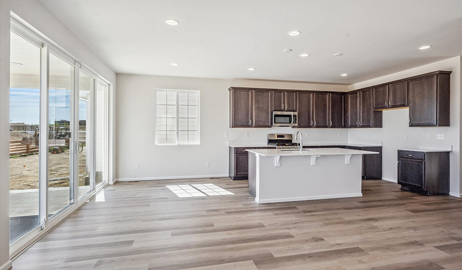 Kitchen of the Moonstone floor plan