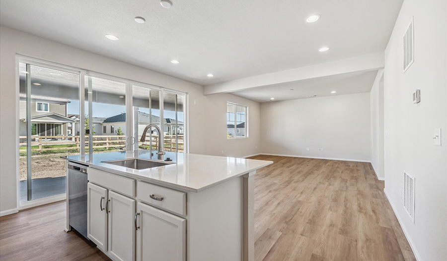 Kitchen of the Lapis floor plan