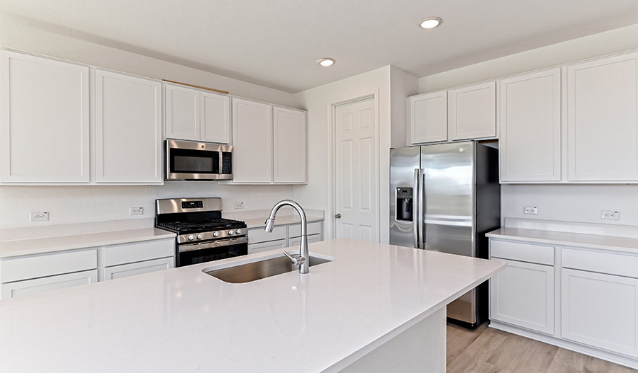 Kitchen of the Elderberry floor plan