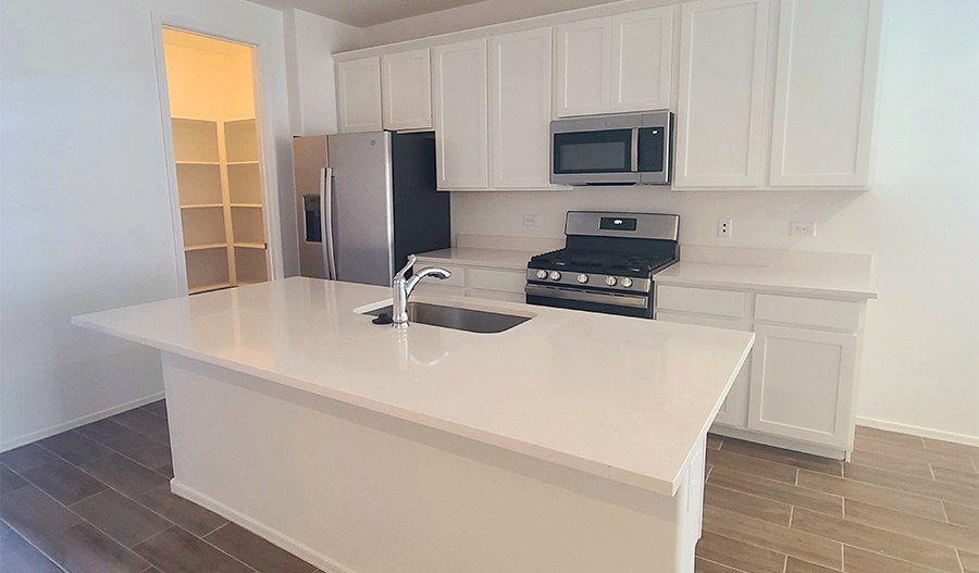 Kitchen of the Sunstone floor plan