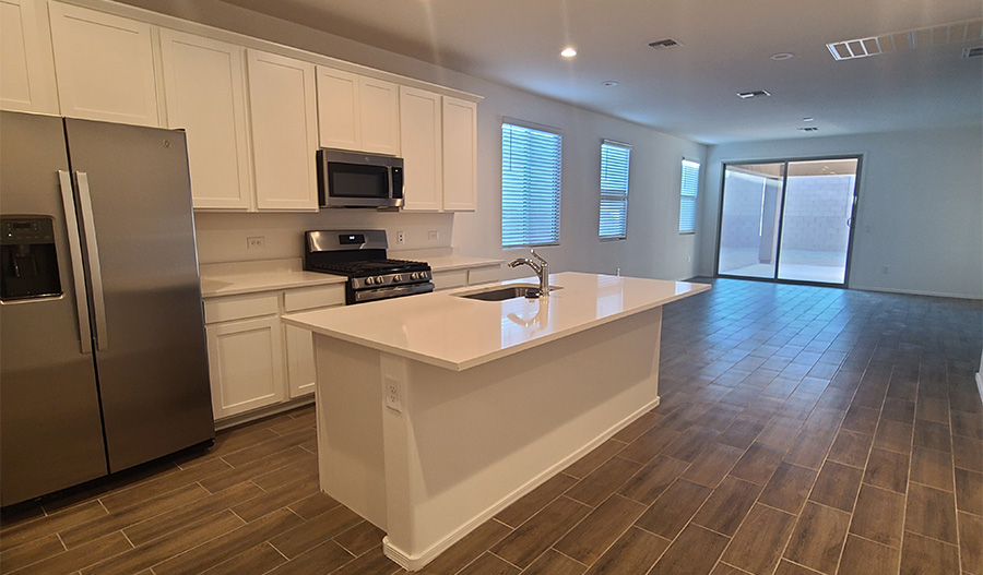 Kitchen of the Sunstone floor plan