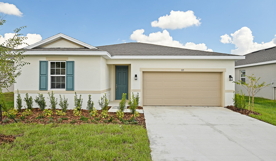 Exterior of the Amethyst floor plan