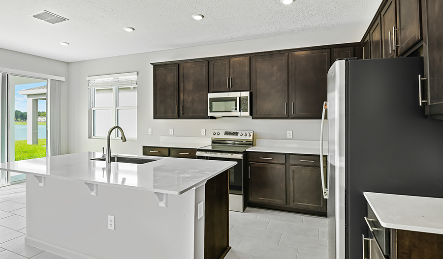 Kitchen of the Moonstone floor plan