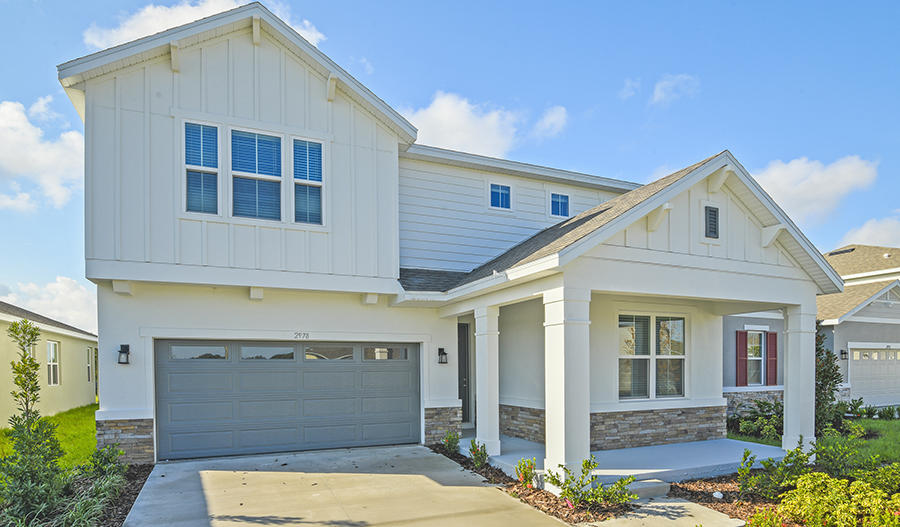 Exterior of the Moonstone floor plan