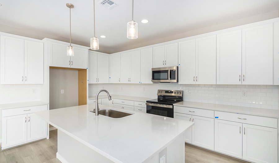 Kitchen of the Slate floor plan