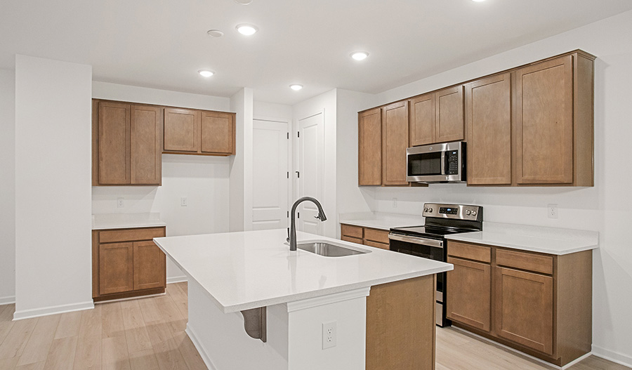 Kitchen of the Poplar floor plan