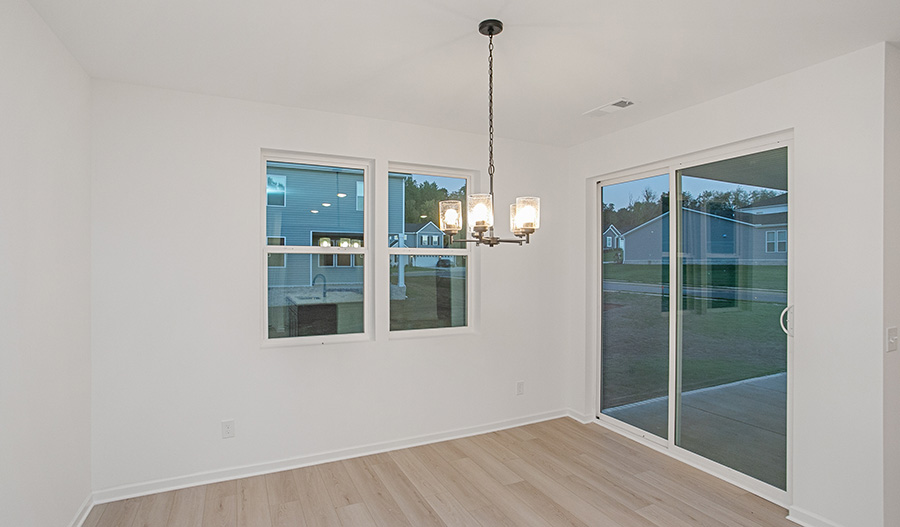 Dining Area of the Poplar floor plan