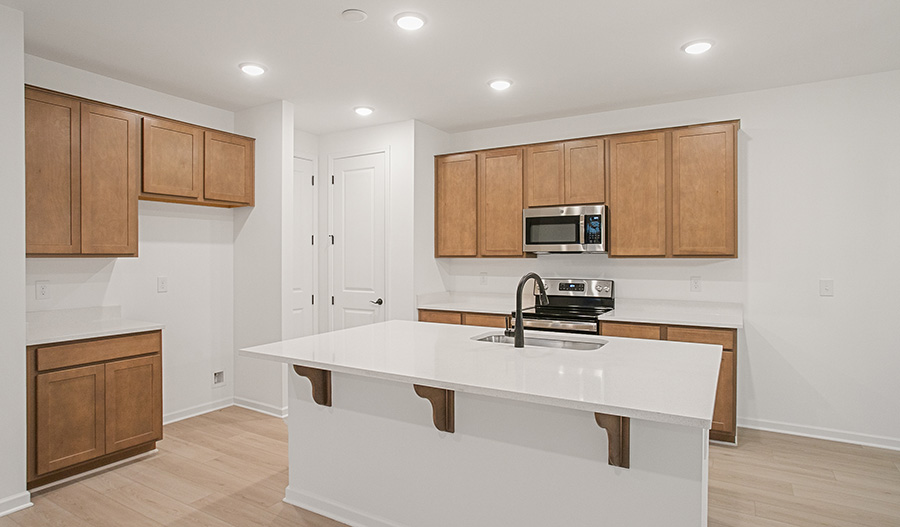 Kitchen of the Poplar floor plan