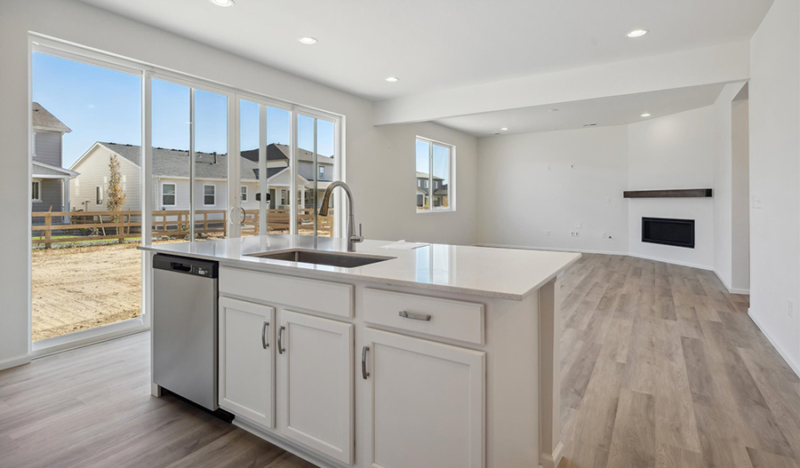 Kitchen of the Lapis floor plan