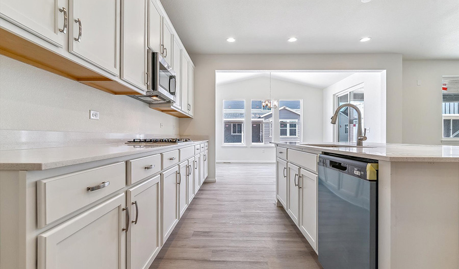 Kitchen of the Bedford floor plan