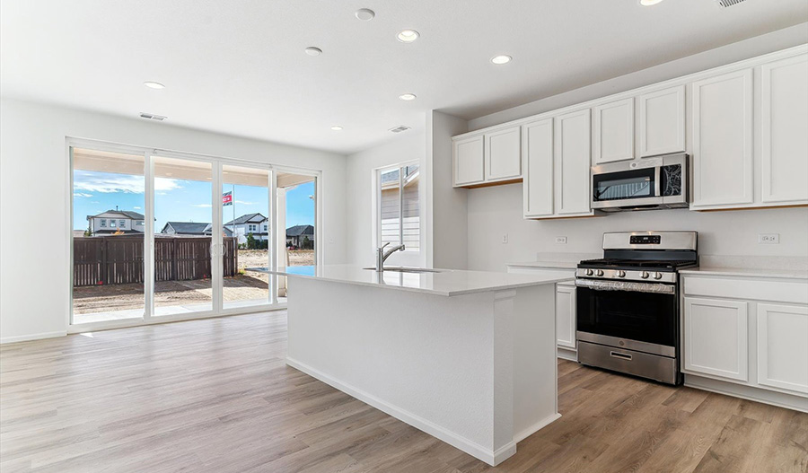 Kitchen of the Citrine floor plan