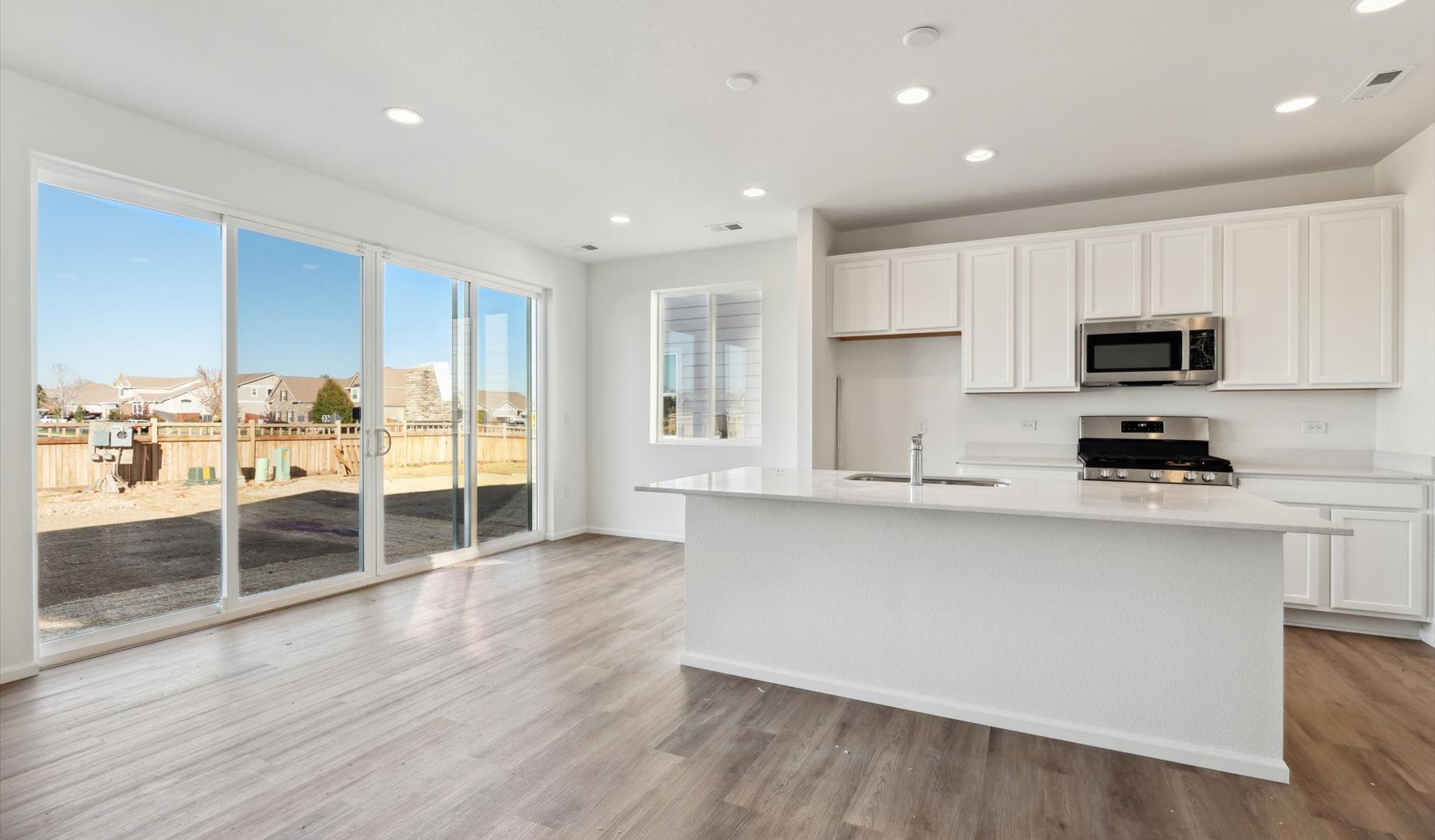 Kitchen of the Coral floor plan