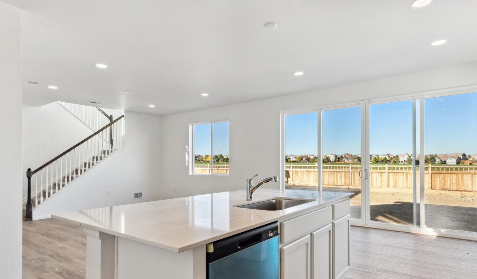 Kitchen of the Coral floor plan