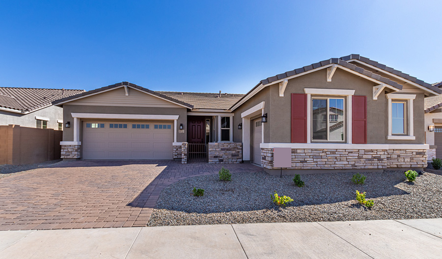 Exterior of the Pinecrest floor plan