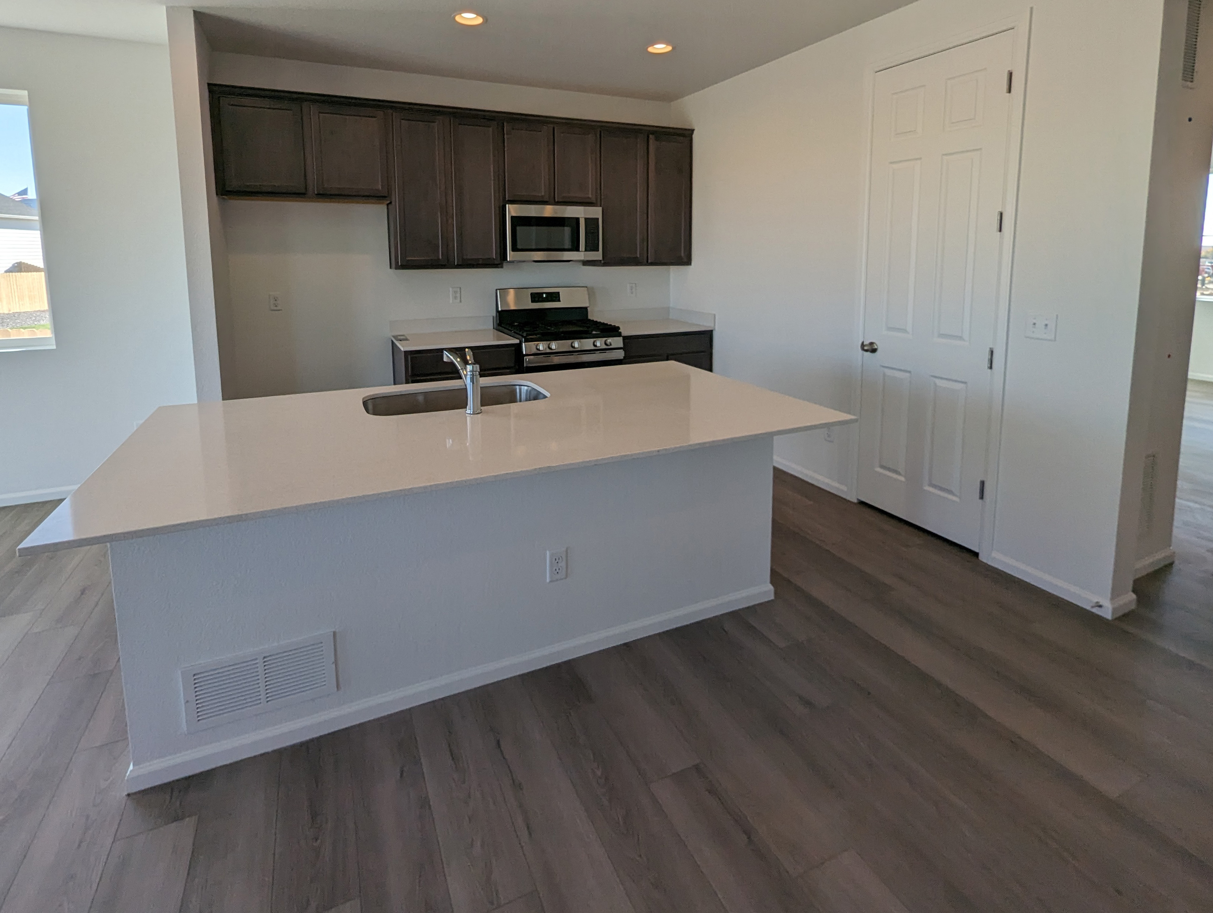 Kitchen of the CitrineII floor plan