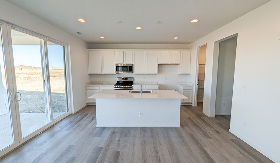 Kitchen of the Lapis floor plan