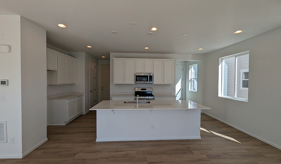 Kitchen of the Wintergreen floor plan