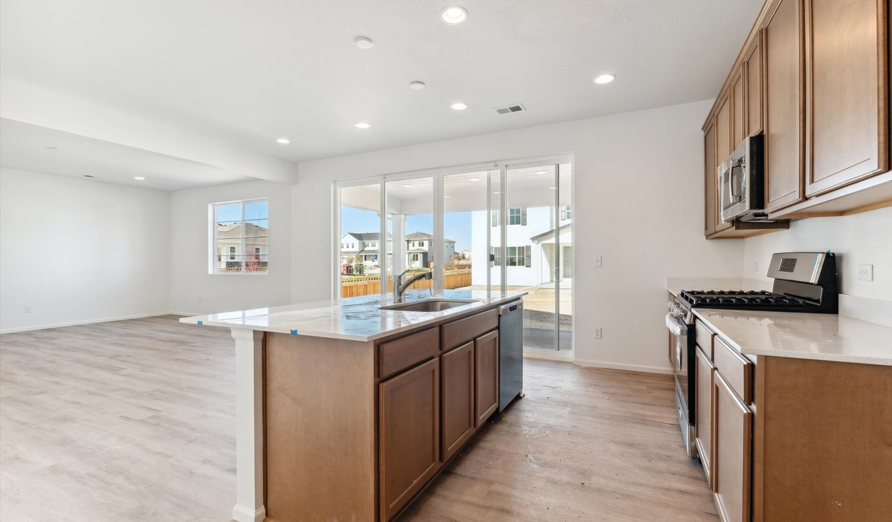 Kitchen of the Lapis floor plan