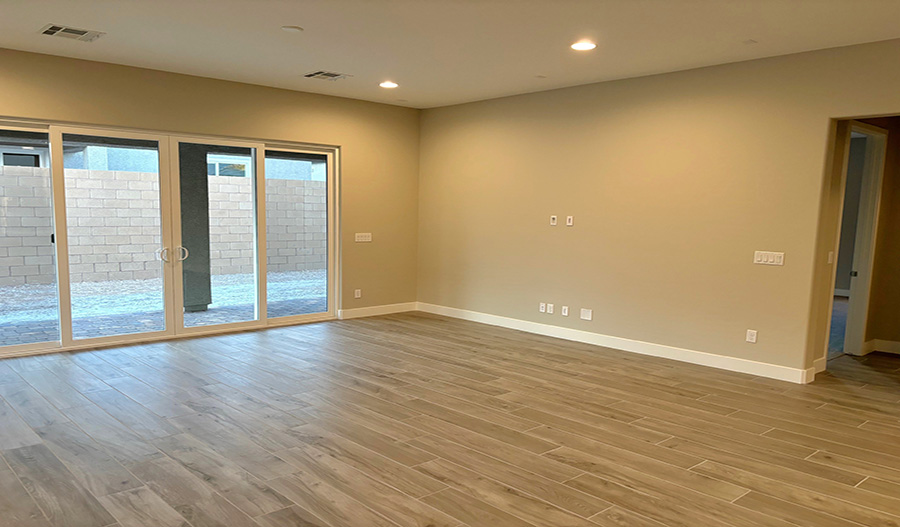 Great Room of the Sarah floor plan