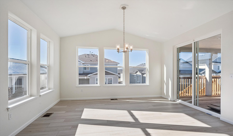 Sunroom of the Coronado floor plan