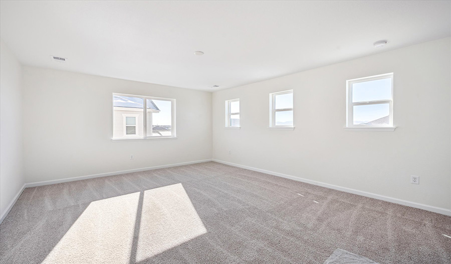 Bedroom of the Coronado floor plan