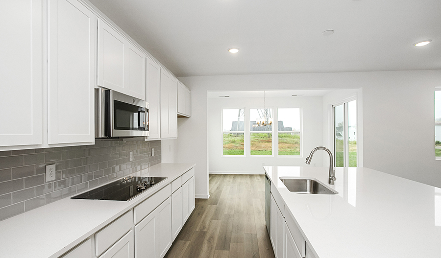 Kitchen of the Decker floor plan