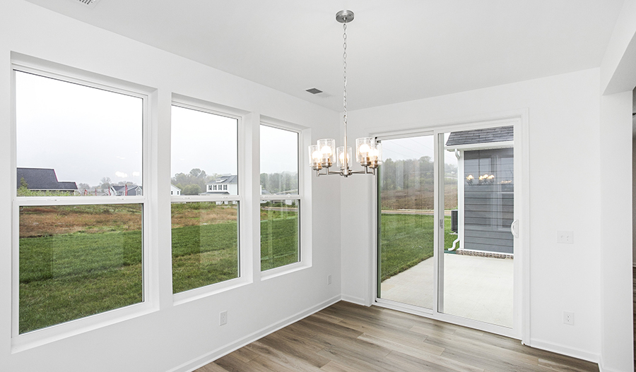 Sunroom of the Decker floor plan