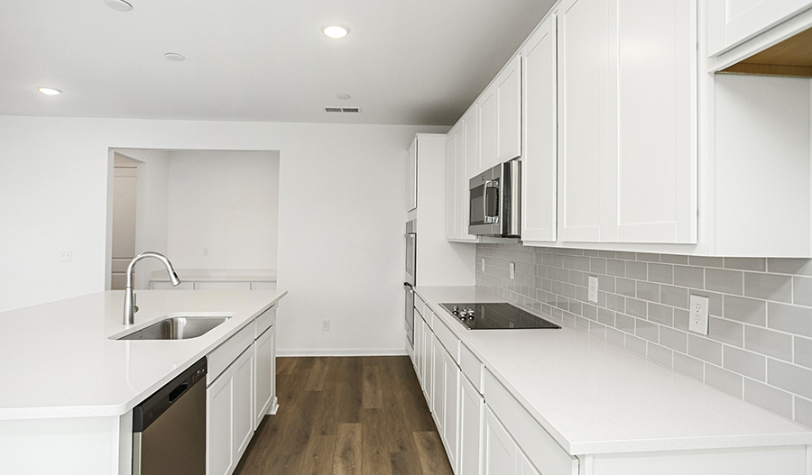 Kitchen of the Decker floor plan