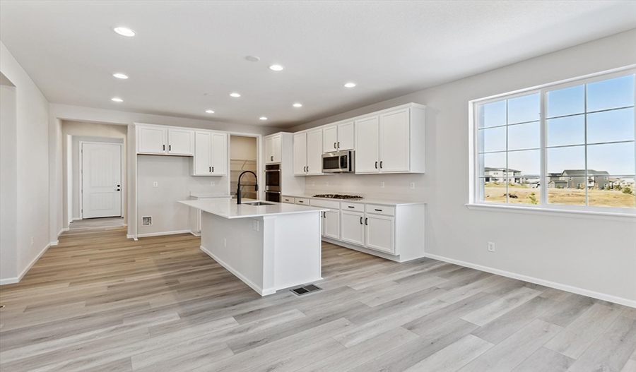 Kitchen of the IvyII floor plan