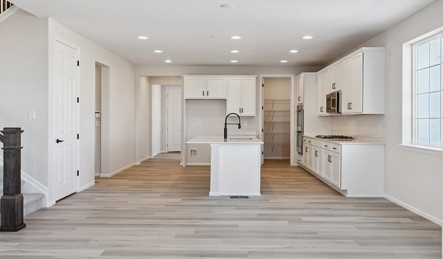 Kitchen of the IvyII floor plan