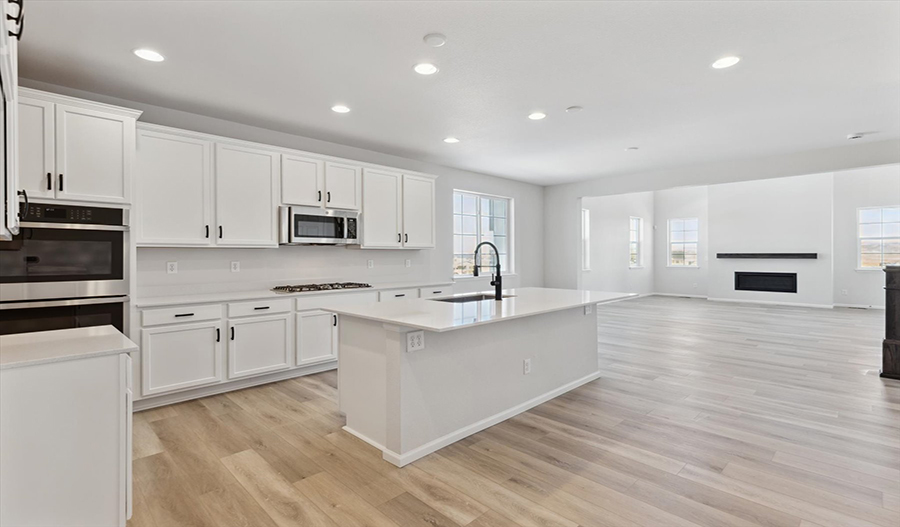 Kitchen of the IvyII floor plan