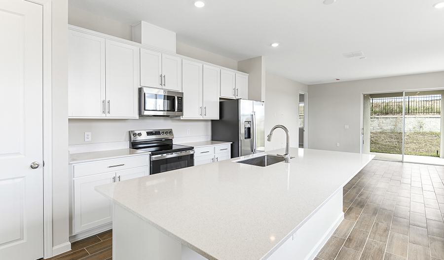 Kitchen of the Fraser floor plan